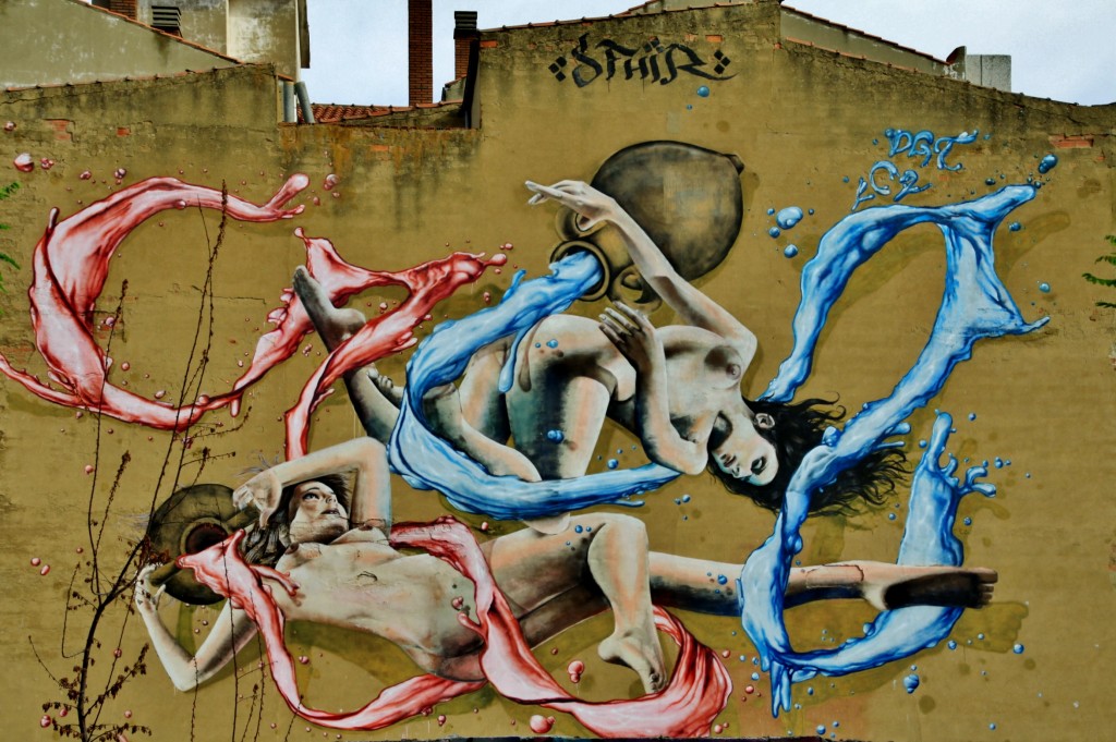 Foto: Mural - La Bañeza (León), España