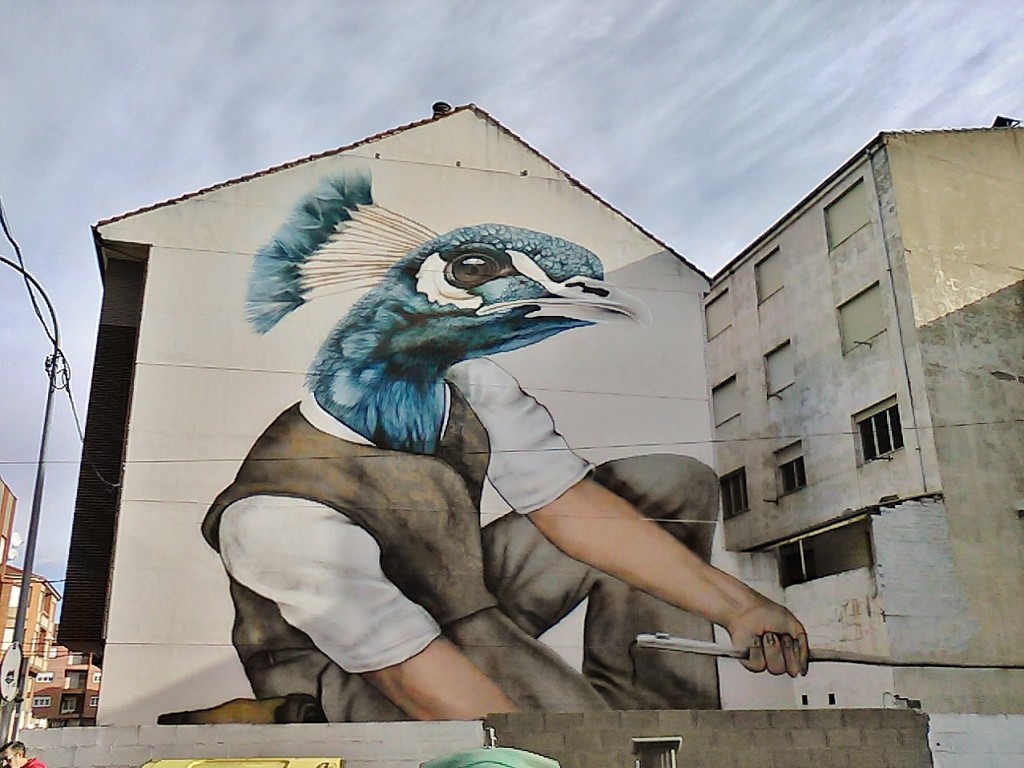 Foto: Mural - La Bañeza (León), España