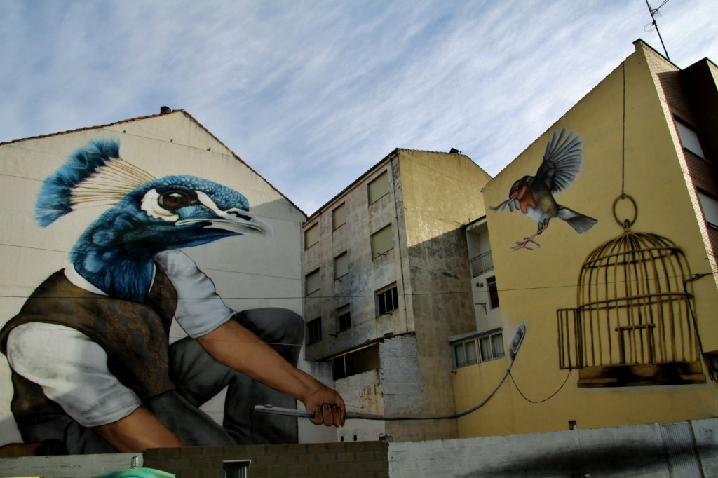 Foto: Mural - La Bañeza (León), España