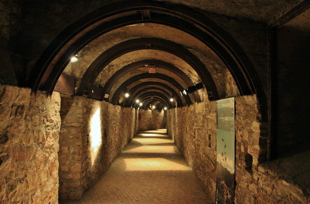 Foto: Acceso al centro histórico - Colle di Val d´Elsa (Tuscany), Italia