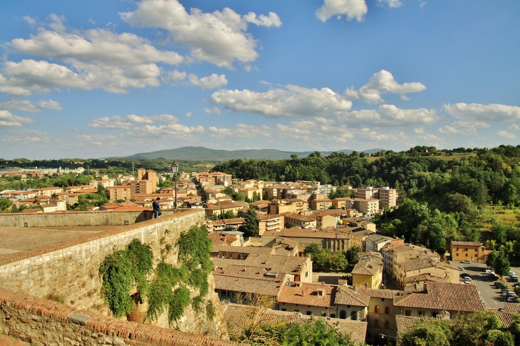 Foto: Vista de la ciudad - Colle di Val d´Elsa (Tuscany), Italia