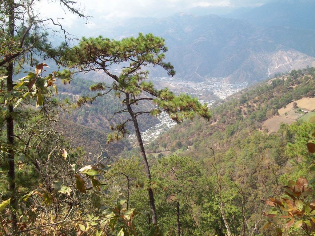 Foto: vista de la zona urbana - Motozintla (Chiapas), México