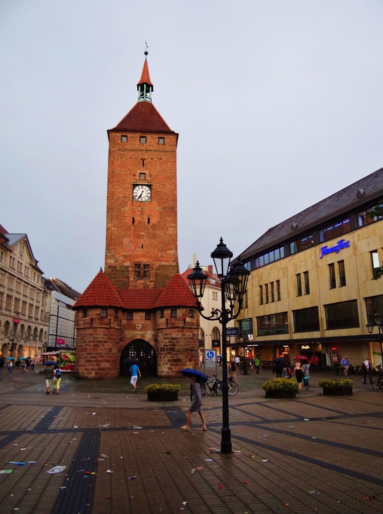 Foto: Weißer Turm - Nürnberg (Bavaria), Alemania