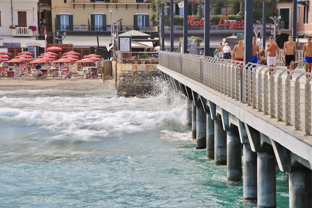 Foto: Muelle - Alassio (Liguria), Italia