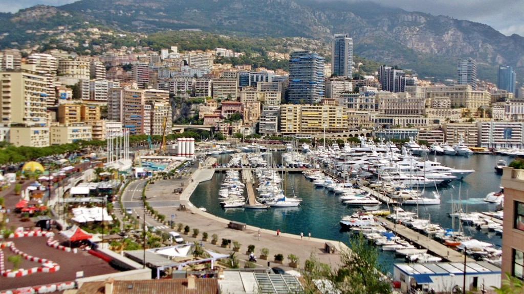 Foto: Vista del principado - Mónaco, Mónaco