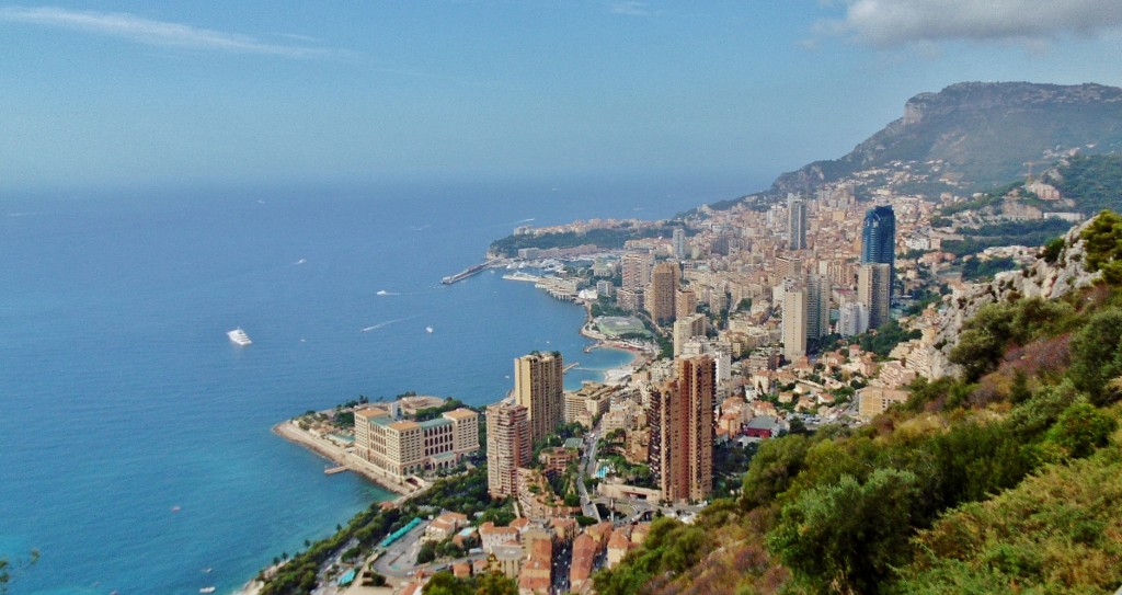 Foto: Vista del principado - Mónaco, Mónaco
