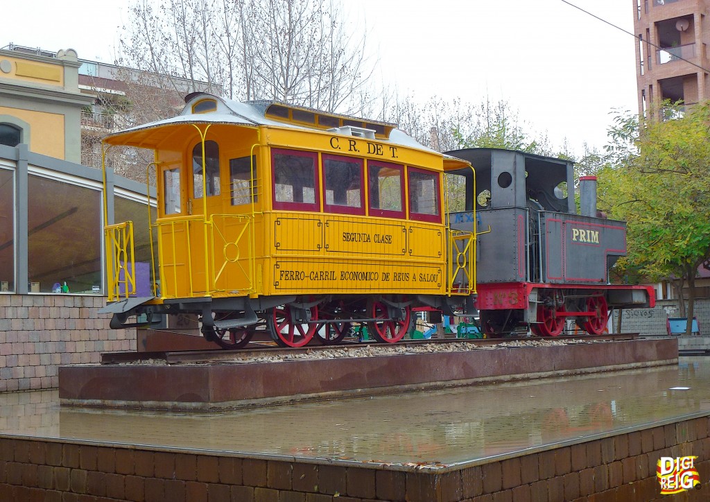 Foto: A la memoria del Carrilet de Reus y Salou. - Salou (Tarragona), España