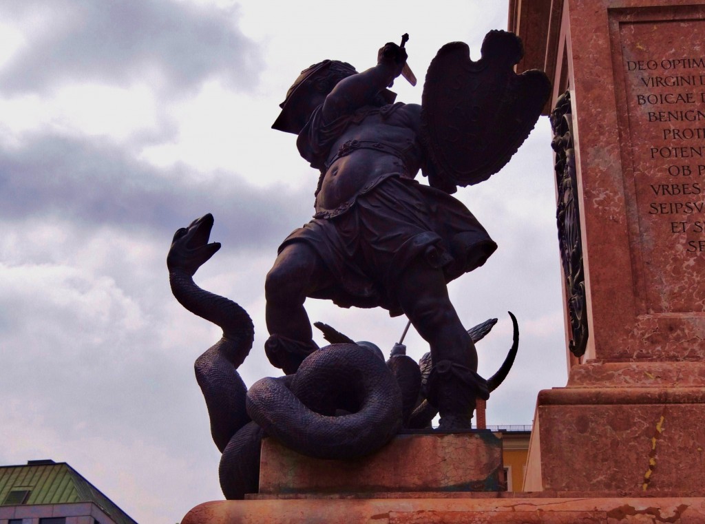 Foto: Mariensäule - München (Bavaria), Alemania