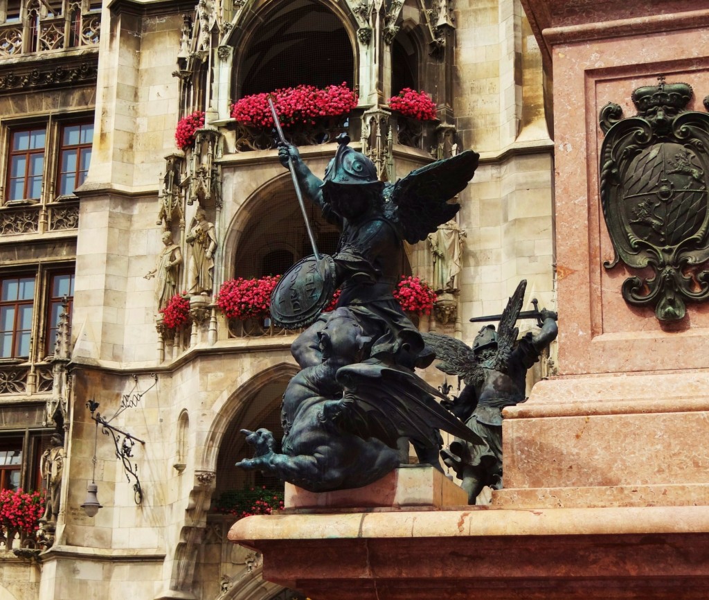 Foto: Mariensäuler - München (Bavaria), Alemania