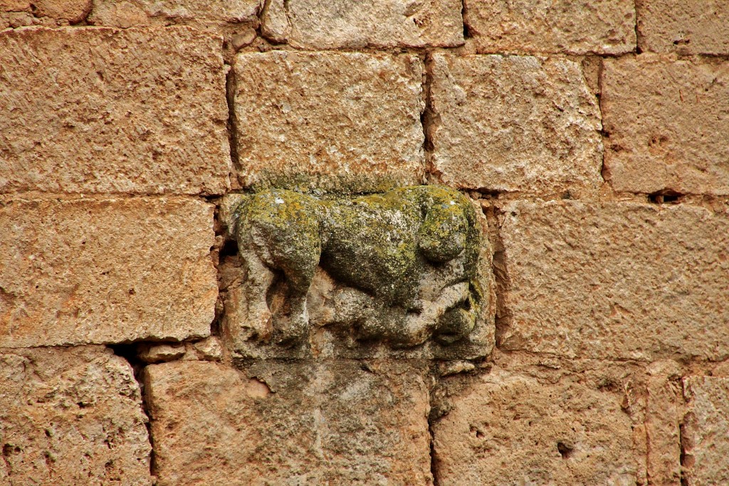 Foto: Detalle de una fachada - Ayllón (Segovia), España