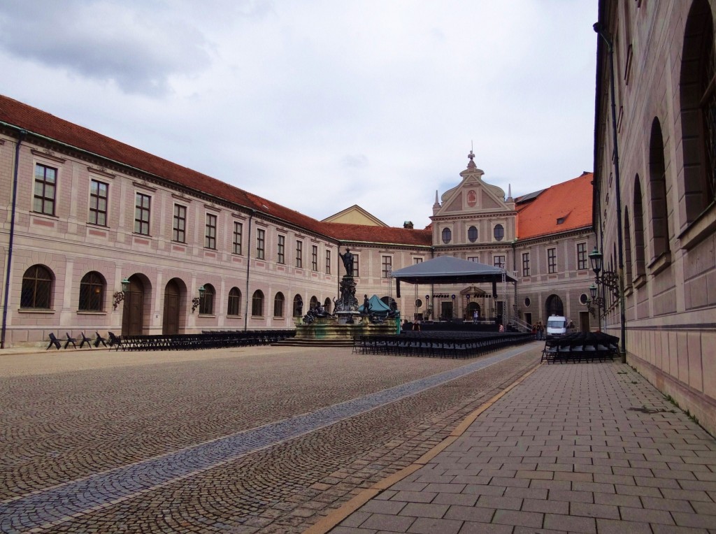 Foto: Brunnenhof der Residenz - München (Bavaria), Alemania