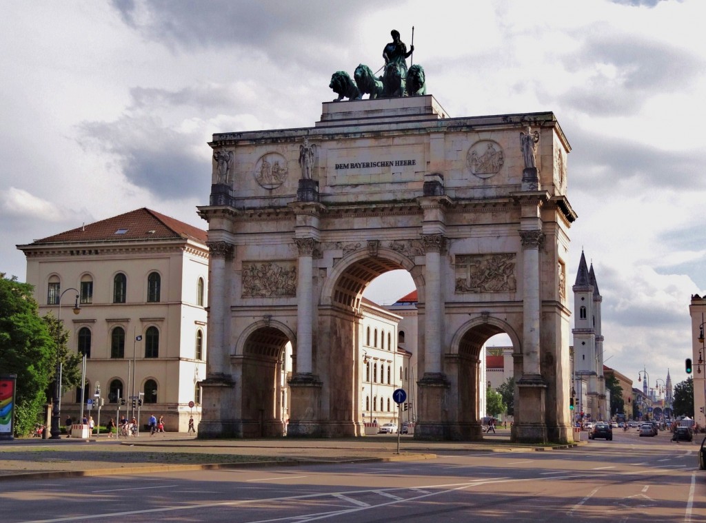 Foto: Siegestor - München (Bavaria), Alemania