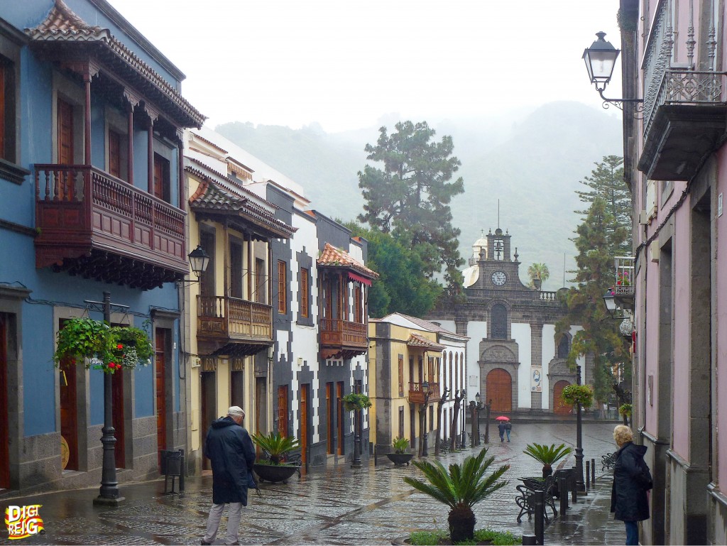 Foto: Calle Real de la Plaza - Teror (Las Palmas), España
