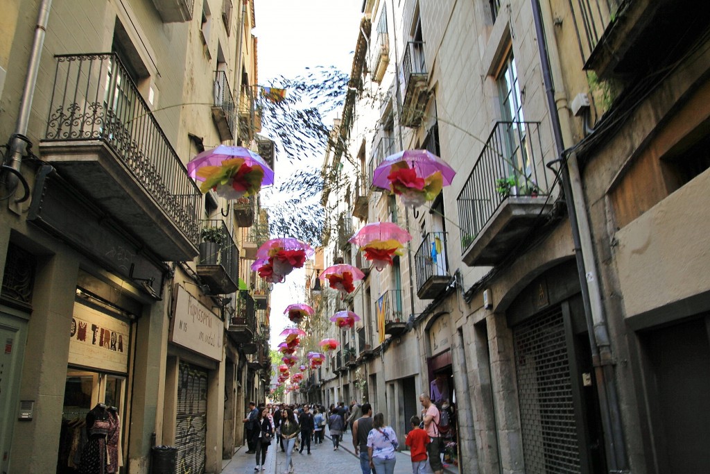 Foto: Girona tiempo de flores - Girona (Cataluña), España