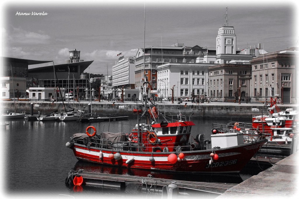 Foto: Puerto de La Coruña. - La Coruña (A Coruña), España