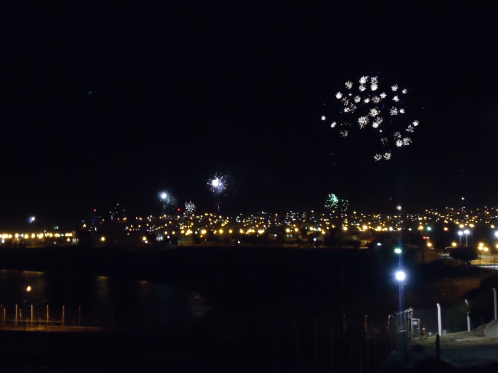 Foto: Feliz año nuevo - Caleta Olivia (Santa Cruz), Argentina