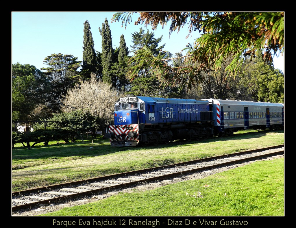 Foto: Vista de estacion ferroviaria Ranelagh - Ranelagh (Buenos Aires), Argentina