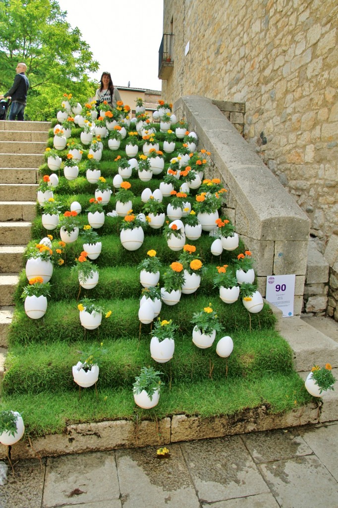 Foto: Girona tiempo de flores - Girona (Cataluña), España