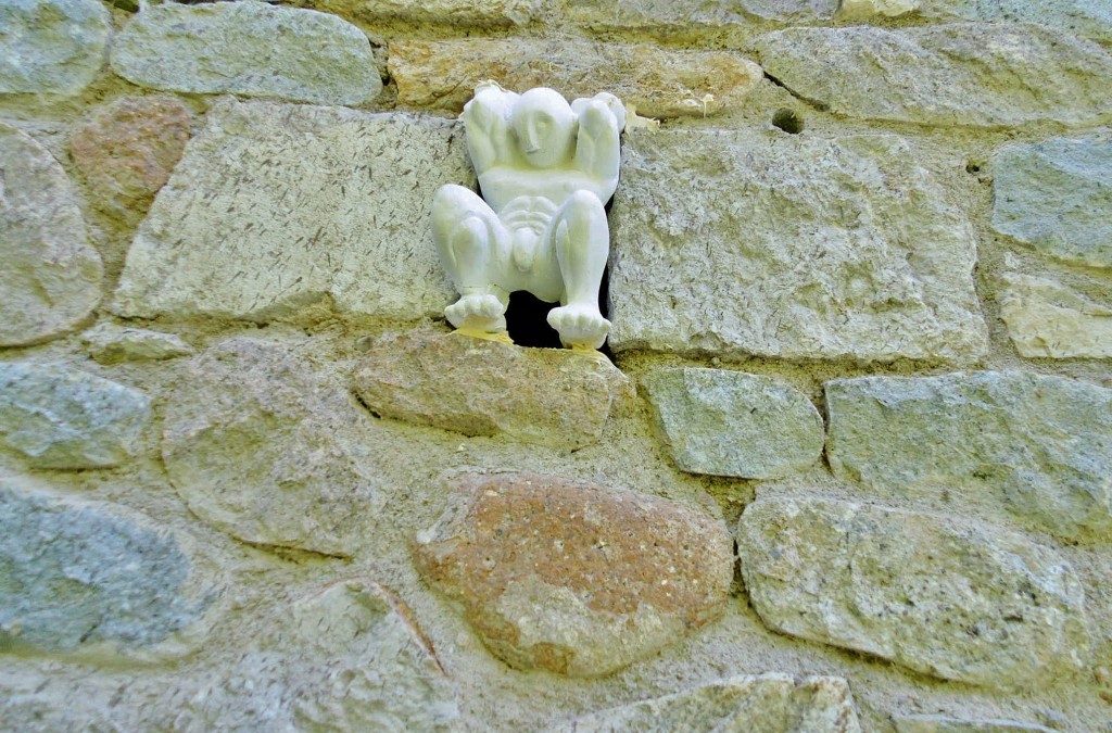 Foto: Detalle de la muralla - Girona (Cataluña), España