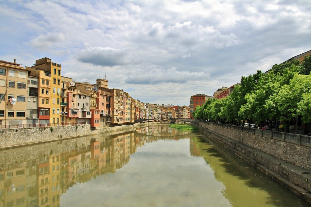 Foto: Rio Onyar - Girona (Cataluña), España