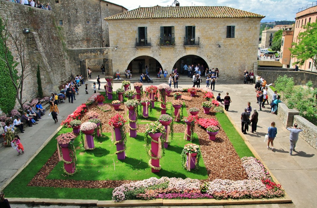 Foto: Girona de tiempo de flores - Girona (Cataluña), España