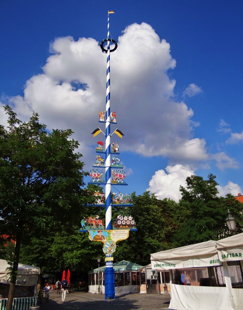 Foto: Maibaum - München (Bavaria), Alemania