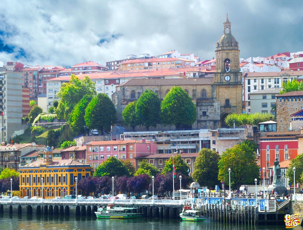 Foto: Plaza del Solar en el Paseo de La Canilla - Portugalete (Vizcaya), España