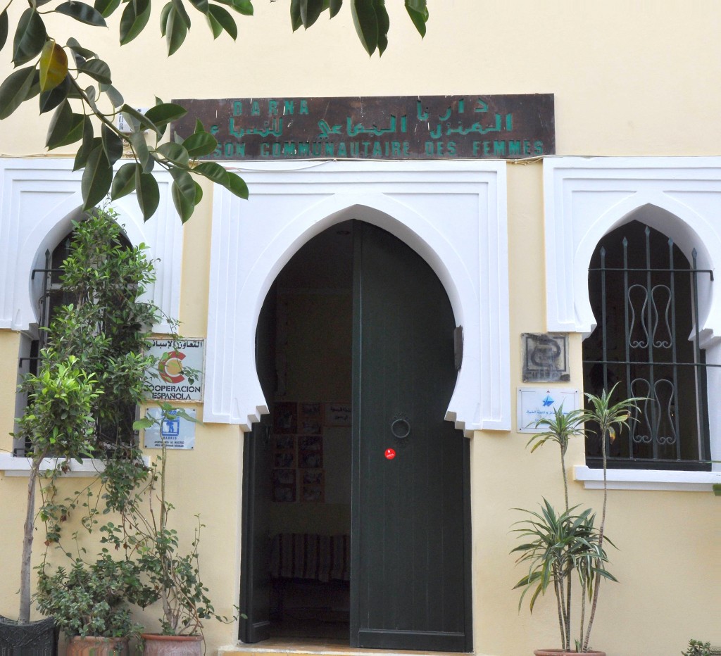 Foto: Entrada a la casa de la mujer - Tanger (Tanger-Tétouan), Marruecos