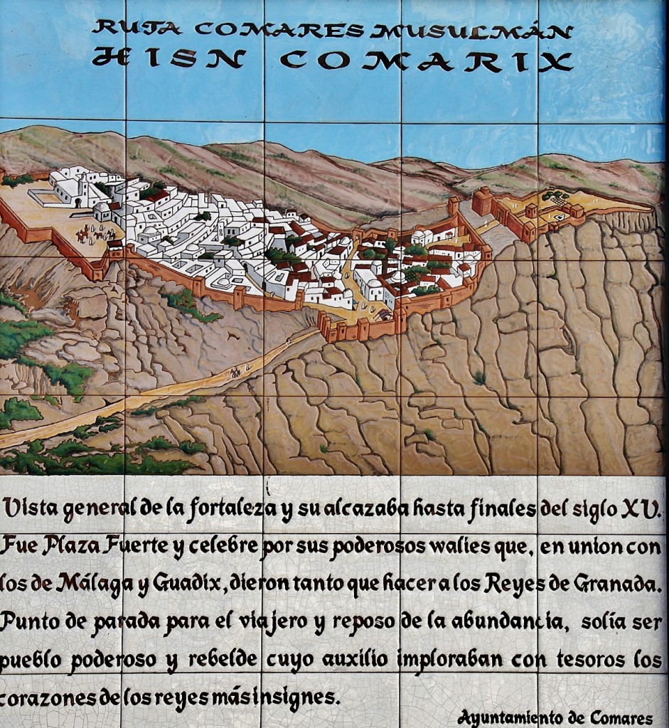 Foto: Detalle en una fachada - Comares (Málaga), España