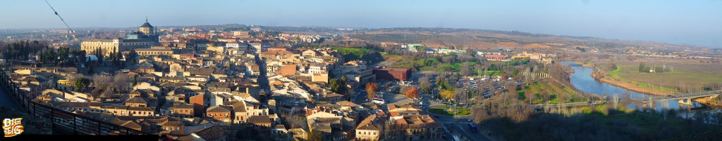 Foto: Panorama del Barrio de la Antequeruela (02) - Toledo (Castilla La Mancha), España