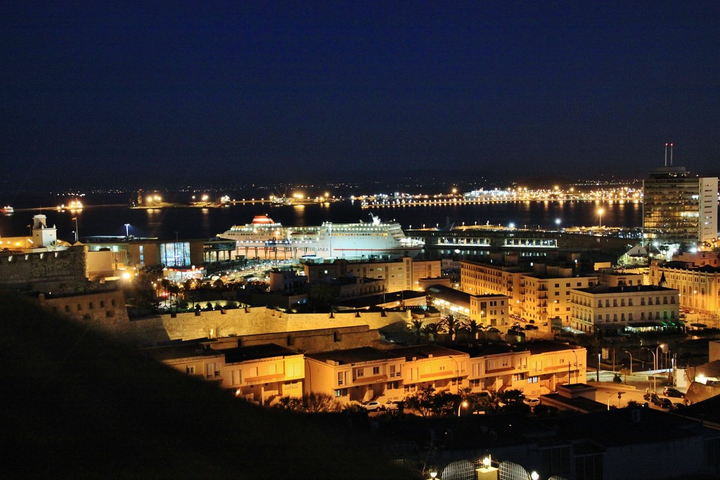 Foto: Vista nocturna - Melilla, España