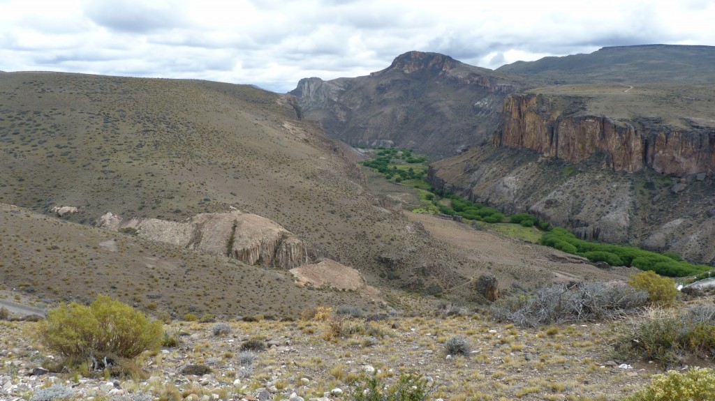 Foto: Cañadón del Río Pinturas. - Perito Moreno (Santa Cruz), Argentina