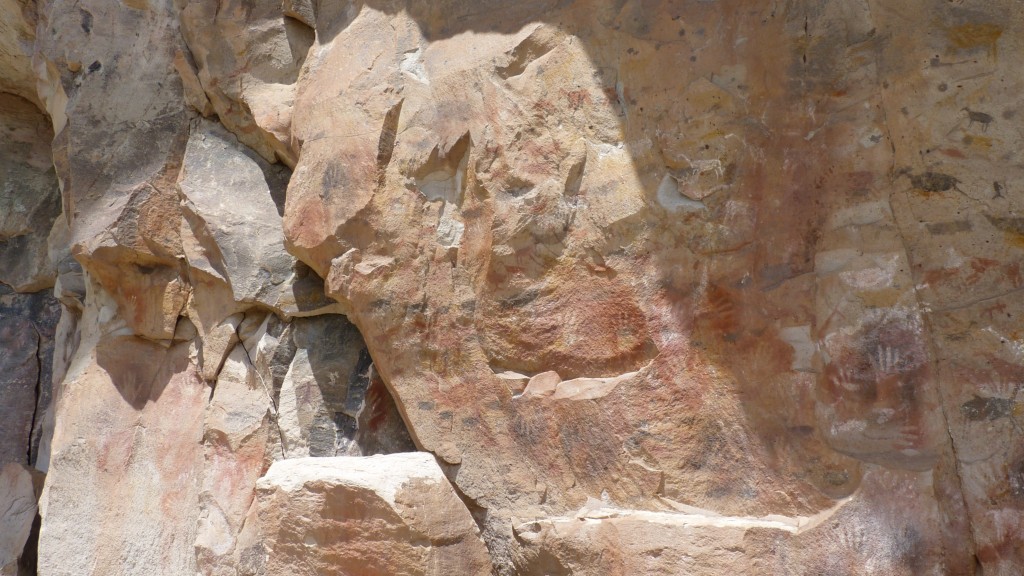 Foto: Cueva de las Manos, patrimonio de la humanidad. - Perito Moreno (Santa Cruz), Argentina