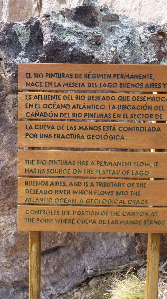 Foto: Cañadón del Río Pinturas. - Perito Moreno (Santa Cruz), Argentina