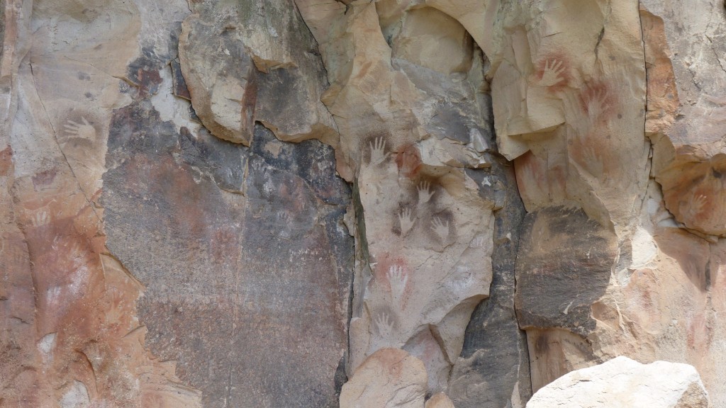 Foto: Cueva de las Manos, patrimonio de la humanidad. - Perito Moreno (Santa Cruz), Argentina