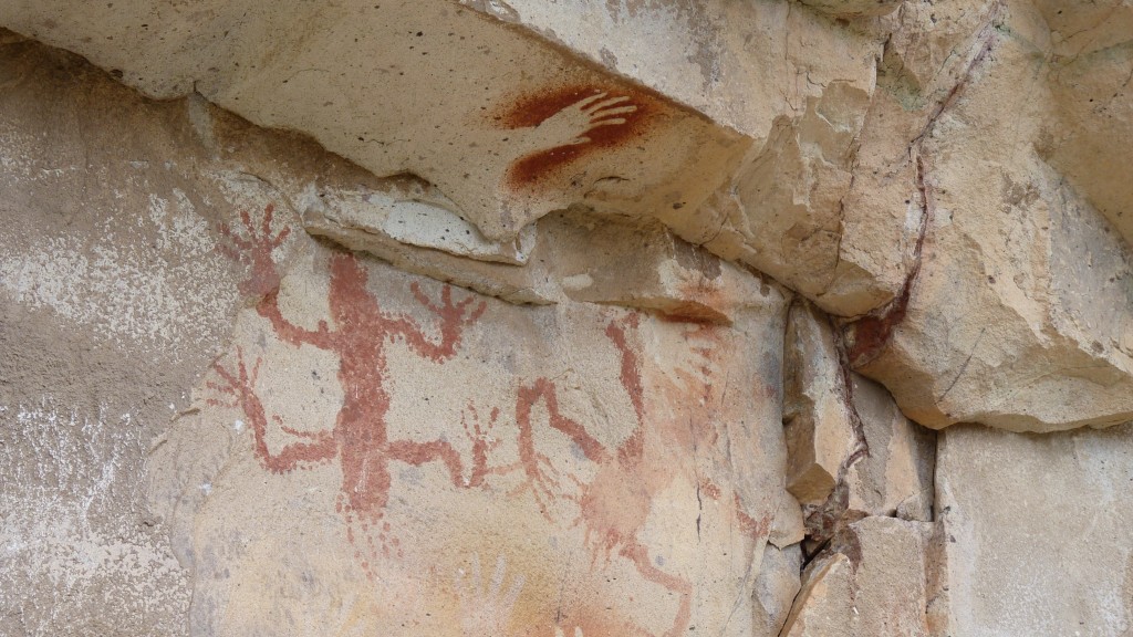 Foto: Cueva de las Manos, patrimonio de la humanidad. - Perito Moreno (Santa Cruz), Argentina