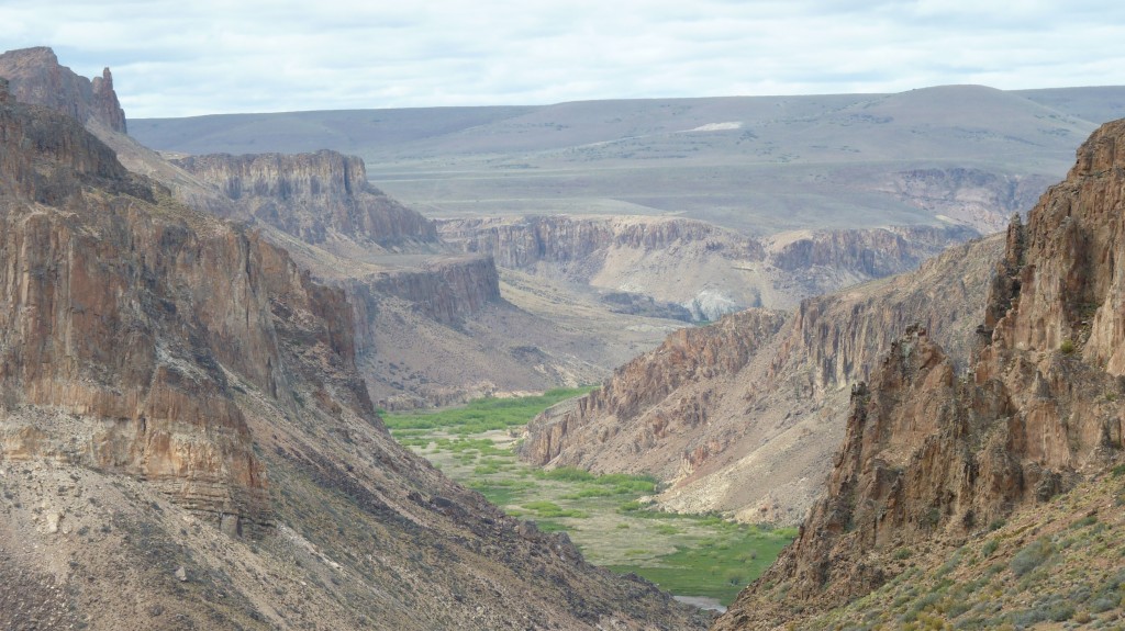 Foto: Cañadón del Río Pinturas. - Perito Moreno (Santa Cruz), Argentina