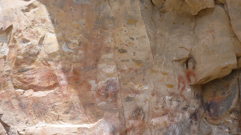 Foto: Cueva de las Manos, patrimonio de la humanidad. - Perito Moreno (Santa Cruz), Argentina