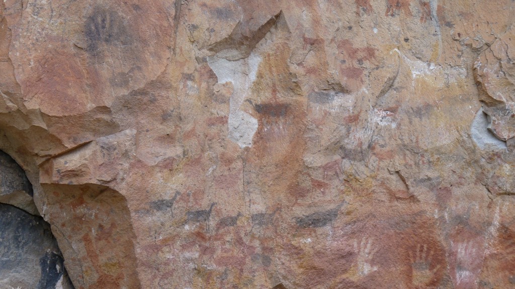 Foto: Cueva de las Manos, patrimonio de la humanidad. - Perito Moreno (Santa Cruz), Argentina