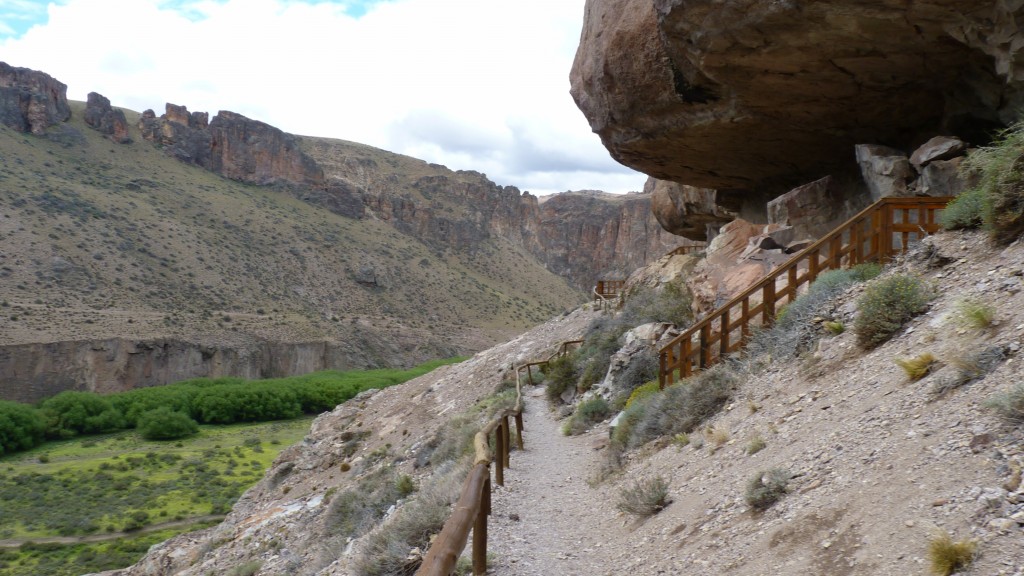 Foto: Cueva de las Manos, patrimonio de la humanidad. - Perito Moreno (Santa Cruz), Argentina