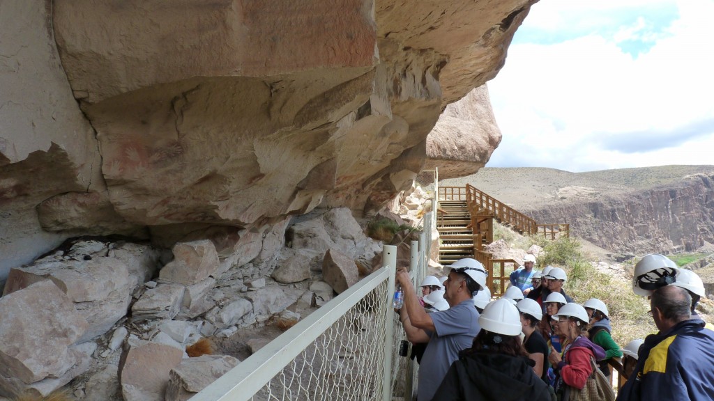Foto: Cueva de las Manos, patrimonio de la humanidad. - Perito Moreno (Santa Cruz), Argentina