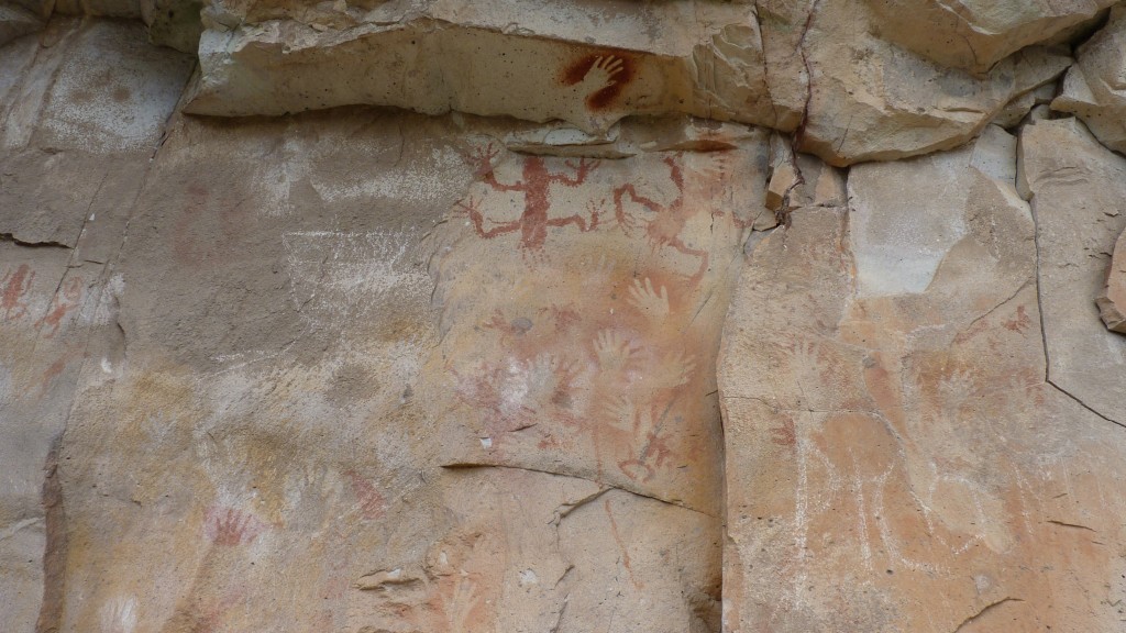 Foto: Cueva de las Manos, patrimonio de la humanidad. - Perito Moreno (Santa Cruz), Argentina