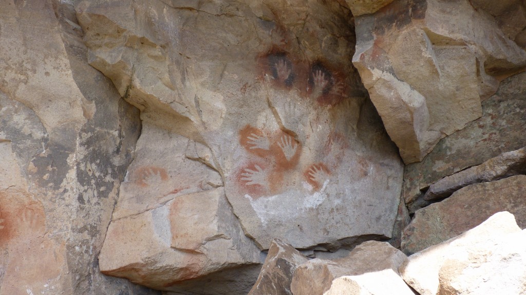 Foto: Cueva de las Manos, patrimonio de la humanidad. - Perito Moreno (Santa Cruz), Argentina