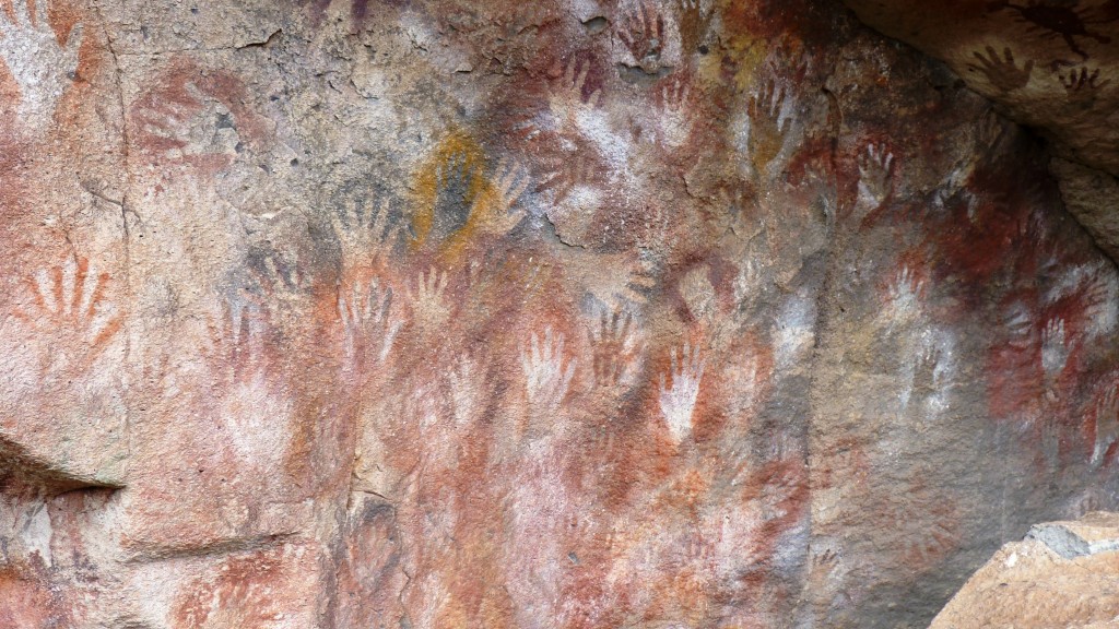Foto: Cueva de las Manos, patrimonio de la humanidad. - Perito Moreno (Santa Cruz), Argentina