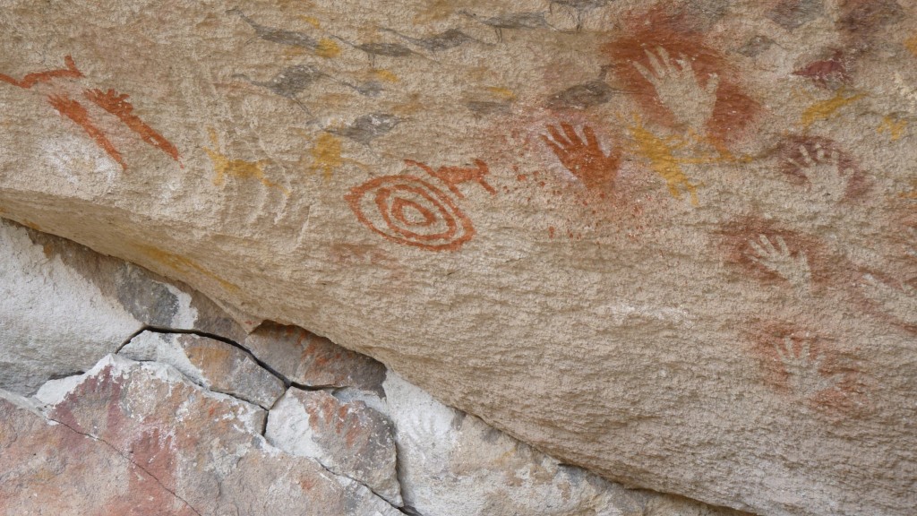 Foto: Cueva de las Manos, patrimonio de la humanidad. - Perito Moreno (Santa Cruz), Argentina