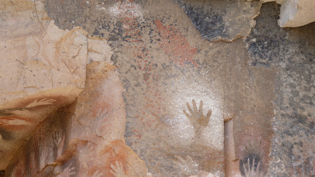 Foto: Cueva de las Manos, patrimonio de la humanidad. - Perito Moreno (Santa Cruz), Argentina