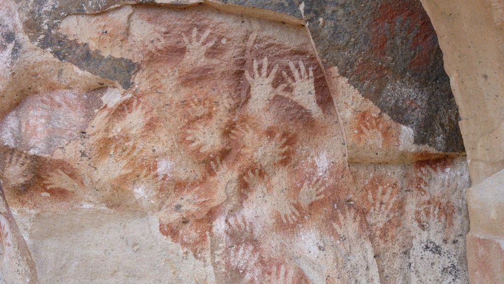 Foto: Cueva de las Manos, patrimonio de la humanidad. - Perito Moreno (Santa Cruz), Argentina