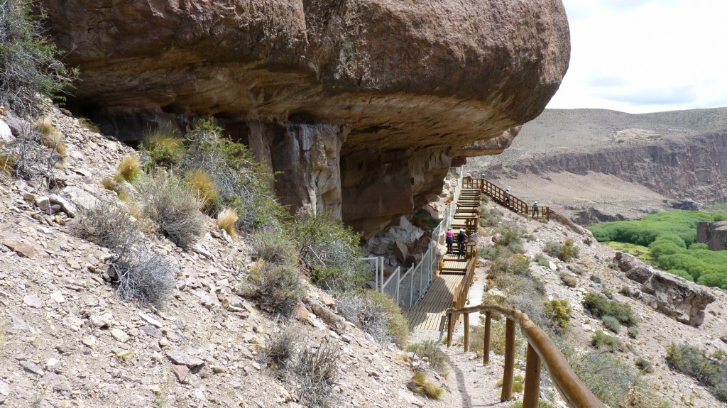 Foto: Cueva de las Manos, patrimonio de la humanidad. - Perito Moreno (Santa Cruz), Argentina