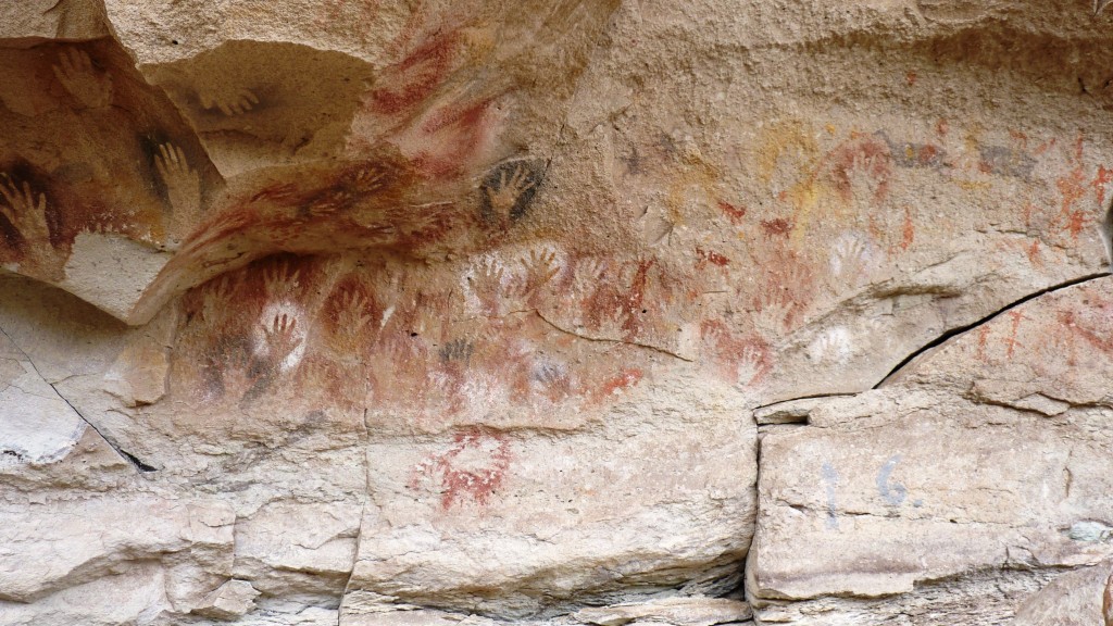 Foto: Cueva de las Manos, patrimonio de la humanidad. - Perito Moreno (Santa Cruz), Argentina