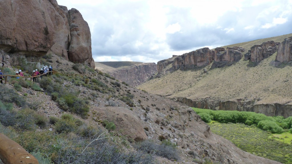 Foto: Cueva de las Manos, patrimonio de la humanidad. - Perito Moreno (Santa Cruz), Argentina